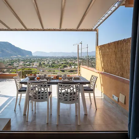 Lollo's Terrace Panoramic View * 巴勒莫